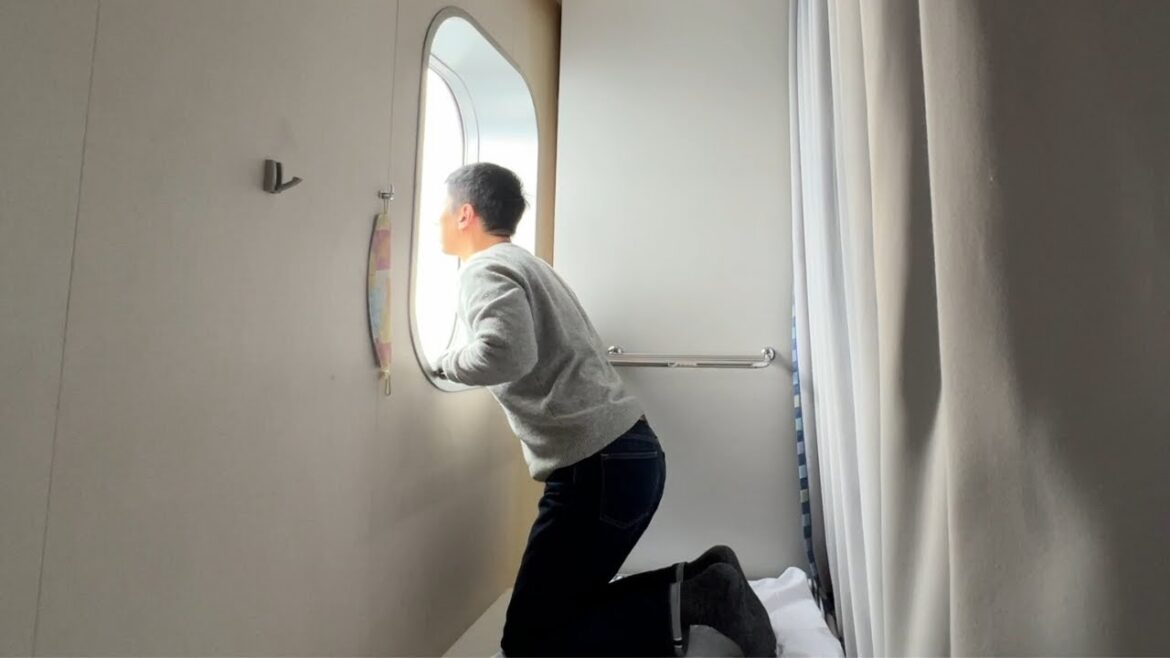 Osaka/Kyoto to Hokkaido Japan Ferry 🚢 Great View Capsule Bed Osaka/Kyoto to Hokkaido Japan Ferry 🚢 Great View Capsule Bed