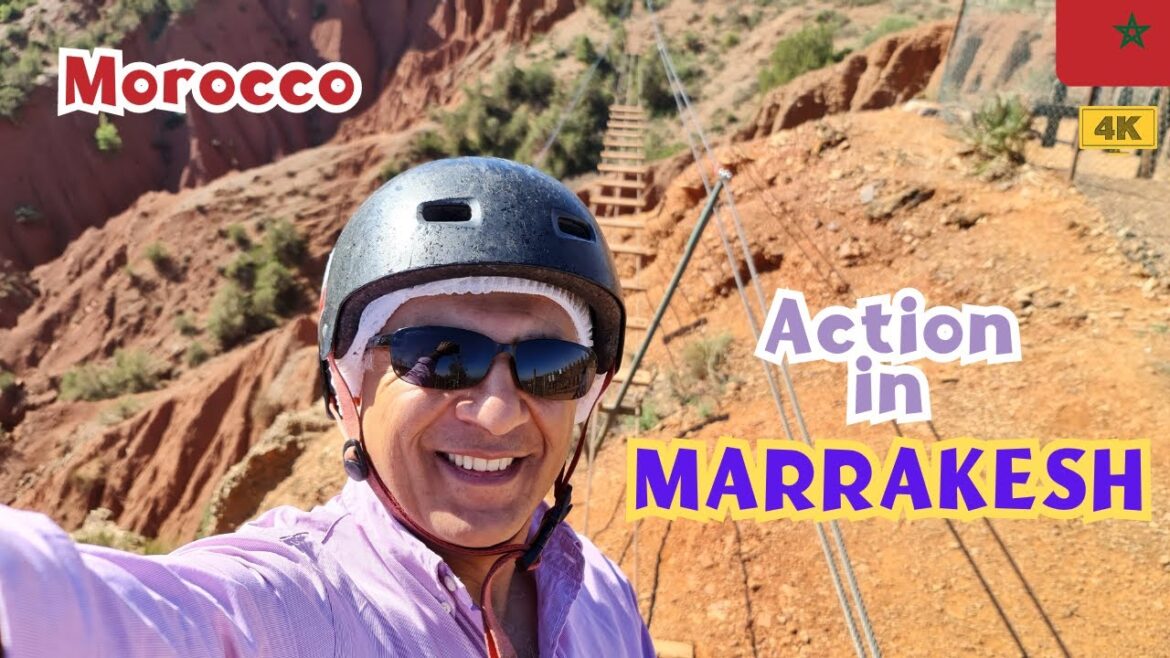 شوية أكشن في مراكش كانو مفاجأه | Morocco