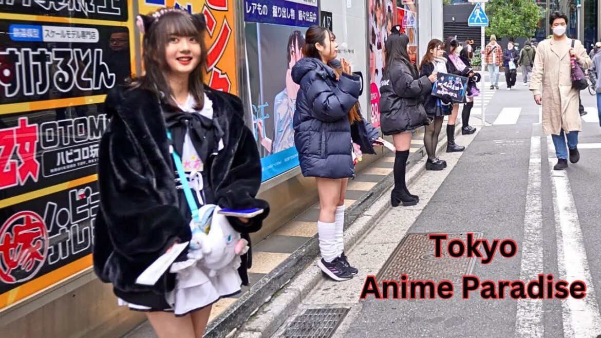 Tokyo's Akihabara on weekend Gets a unique Aura