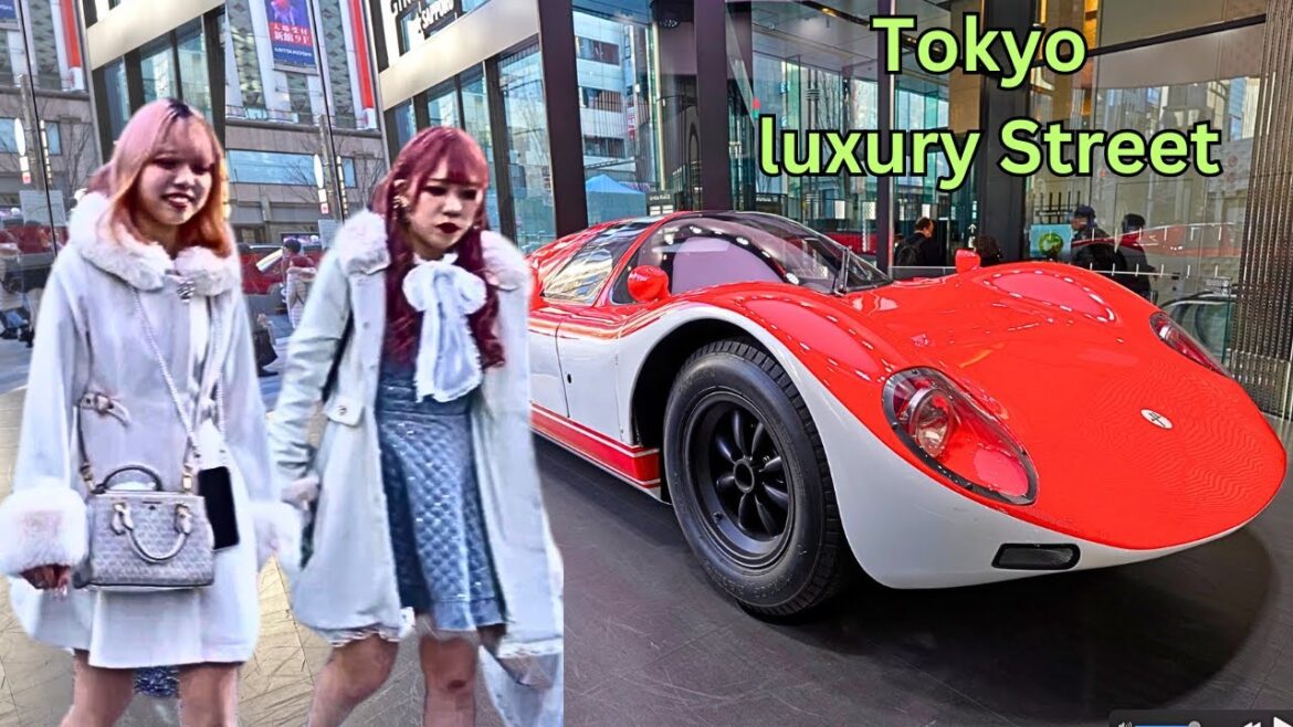 Deep inside Japan’s Most luxurious Street ,January 2024 Deep inside Japan's Most luxurious Street ,January 2024