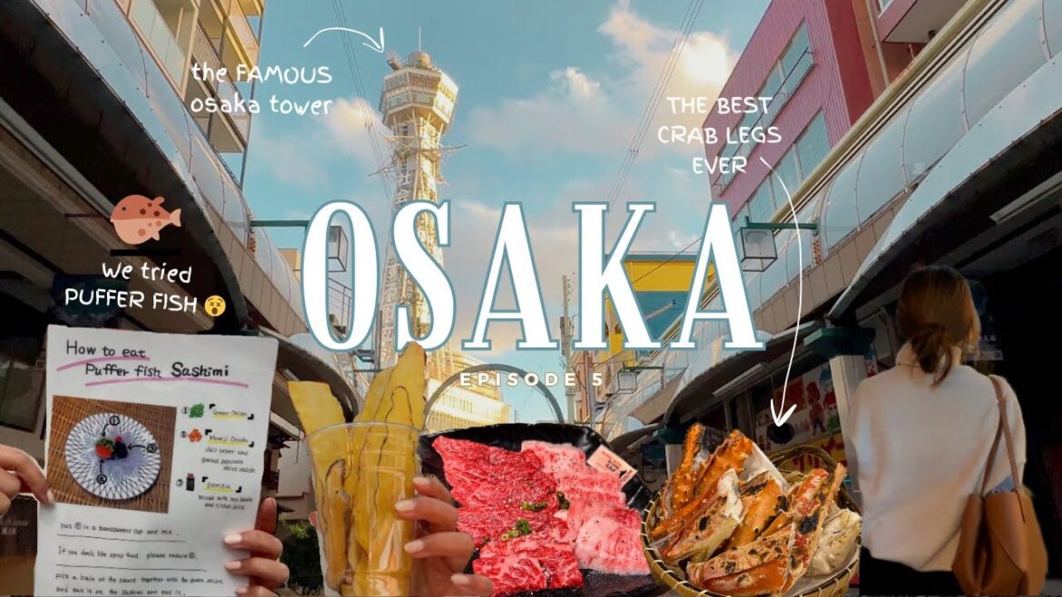 Everything we ATE and DID in Osaka | ๐ Dotonbori, shinsaibashi, Namba, Kuromon market ๐ค Everything we ATE and DID in Osaka | ๐ Dotonbori, shinsaibashi, Namba, Kuromon market ๐ค