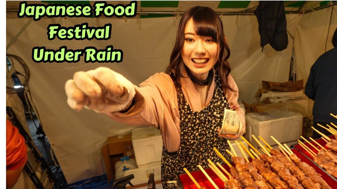 Tokyo’s Unique Under Rain Food Festival Tokyo's Unique Under Rain Food Festival