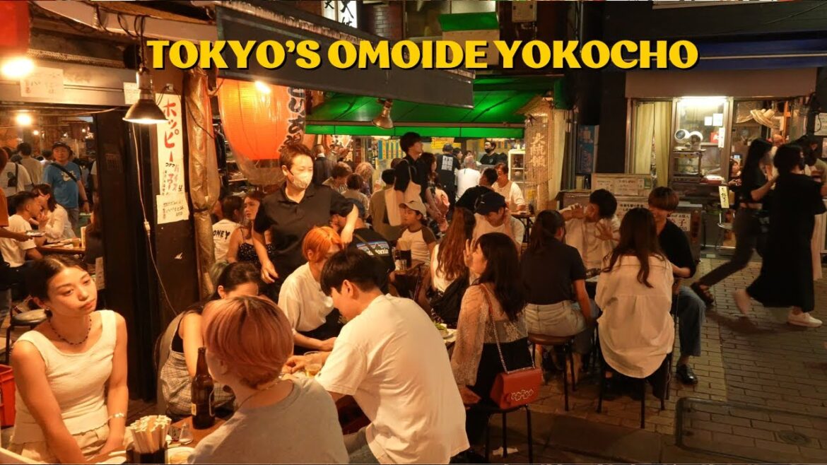 Tokyo’s Super narrow drink and food paradise Tokyo's Super narrow drink and food paradise