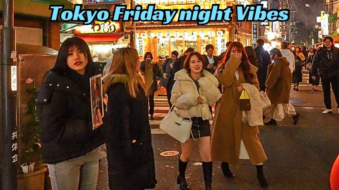 Tokyo’s Nightlife Special for Businessman Crazy on Friday
