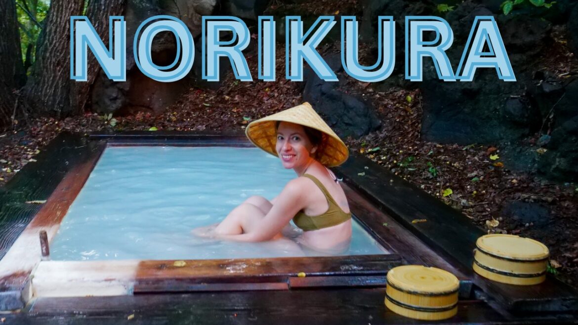 NORIKURA KOGEN 💙🌿 + Private Outdoor ONSEN Experience in Japan!