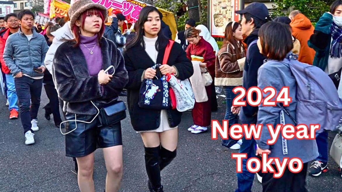 2024 New Year at Tokyo's Most Popular Zone