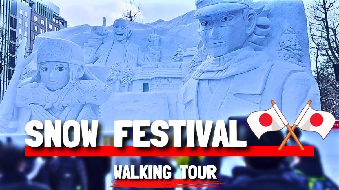 Sapporo Snow Festival 2024 Walking Day Tour Japan Hokkaido