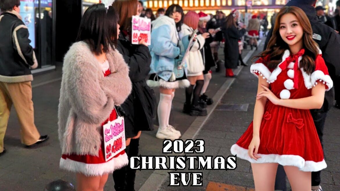 2023 Christmas Eve in Tokyo's Adult Zone is Very Different