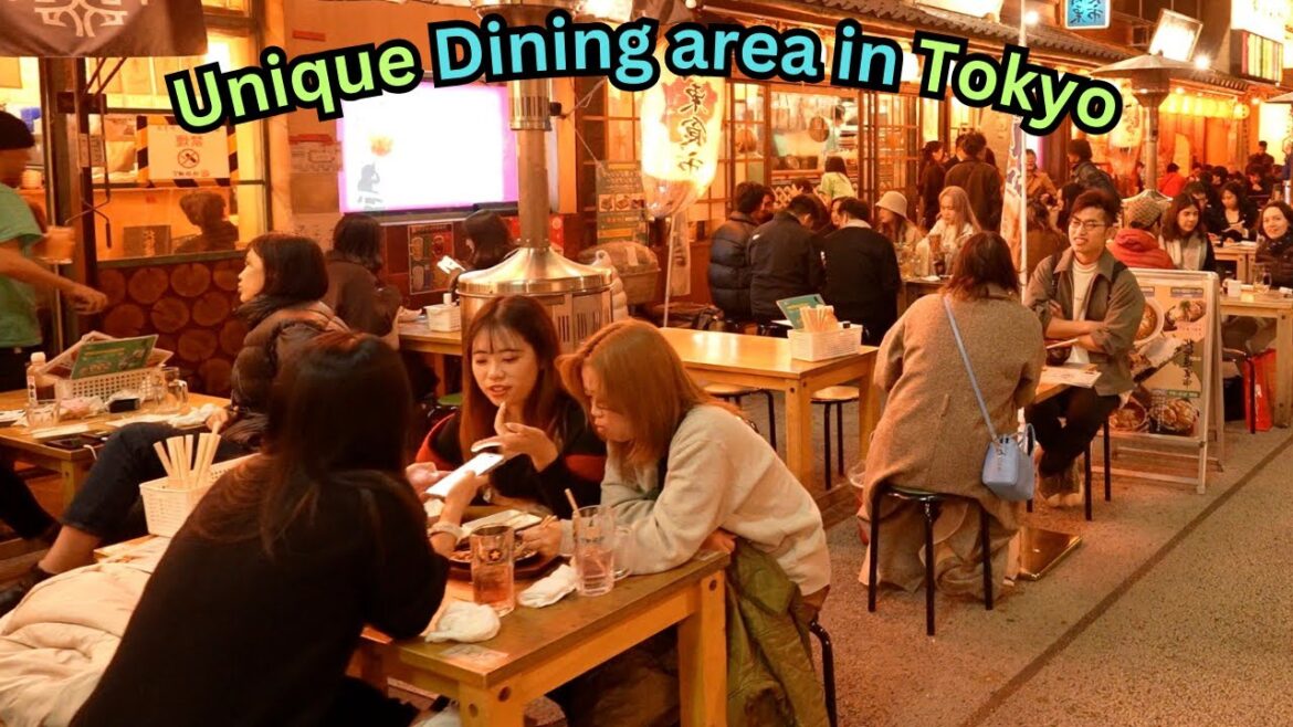 Tokyo's Unknown Yet very Unique Drink and Dine Area