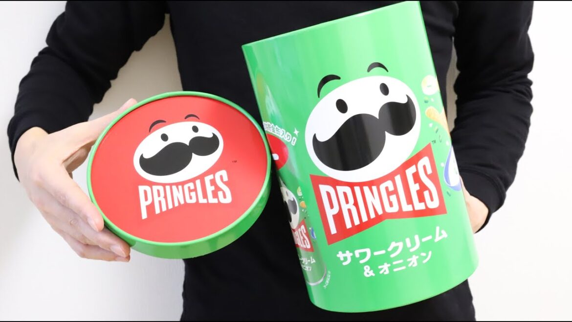 Pringles Piggy Bank in the Big Pringles