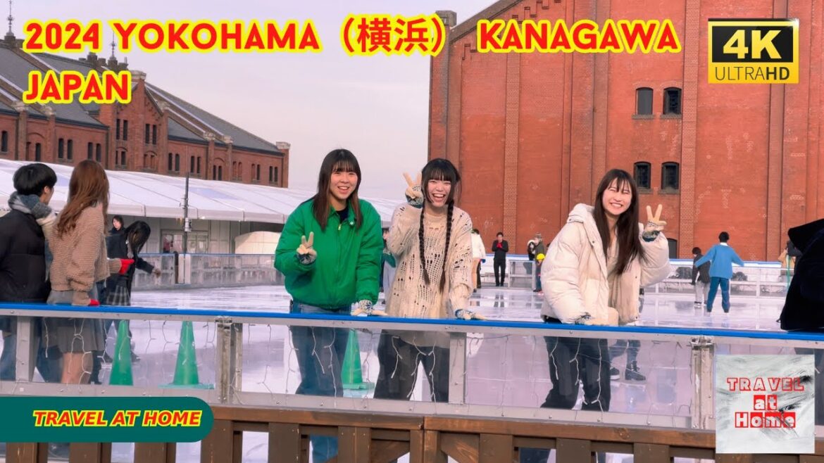 4k hdr japan travel 2024 | Walk in Yokohama（横浜）Kanagawa japan |  Relaxing Natural City ambience