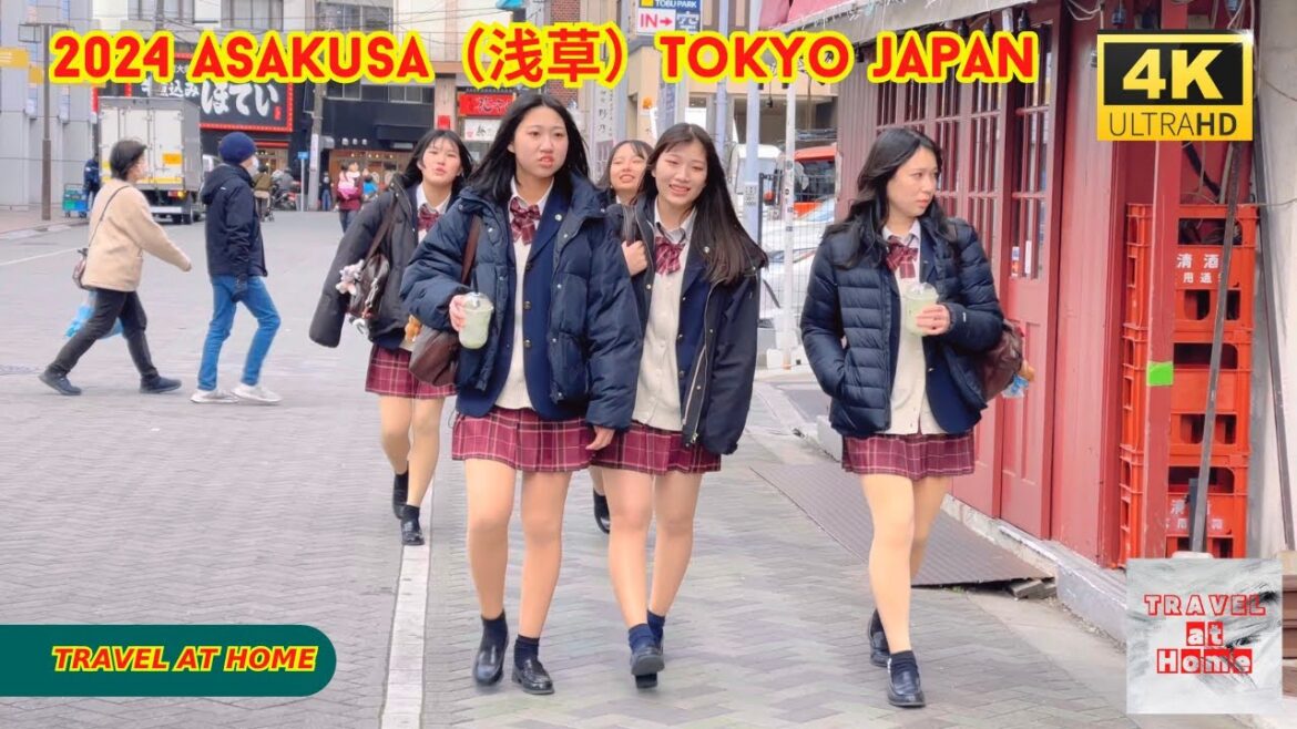 4k hdr japan travel 2024 | Walk in Asakusa(浅草)Tokyo japan | Relaxing Natural City ambience 4k hdr japan travel 2024 | Walk in Asakusa(浅草)Tokyo japan | Relaxing Natural City ambience