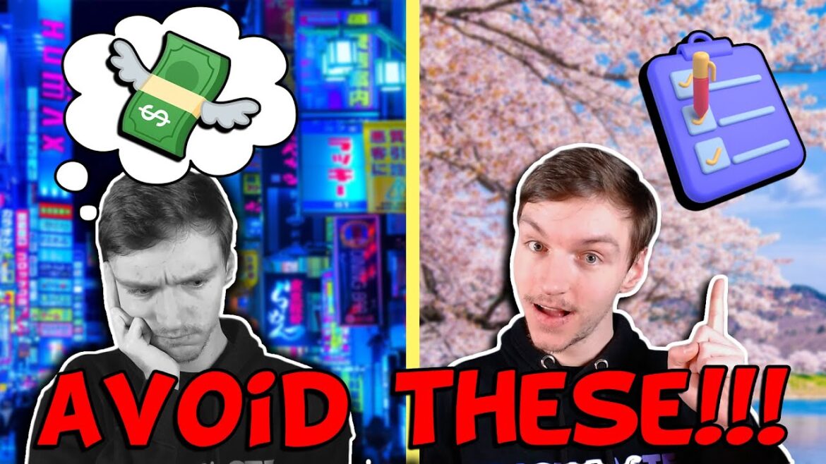 ESSENTIAL Japan prep: Don't make the mistakes I made!