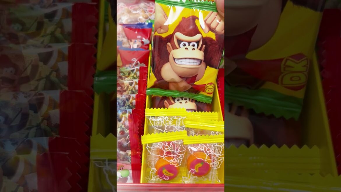 Donkey Kong Country Cookie Souvenir Universal Studios Japan #shorts