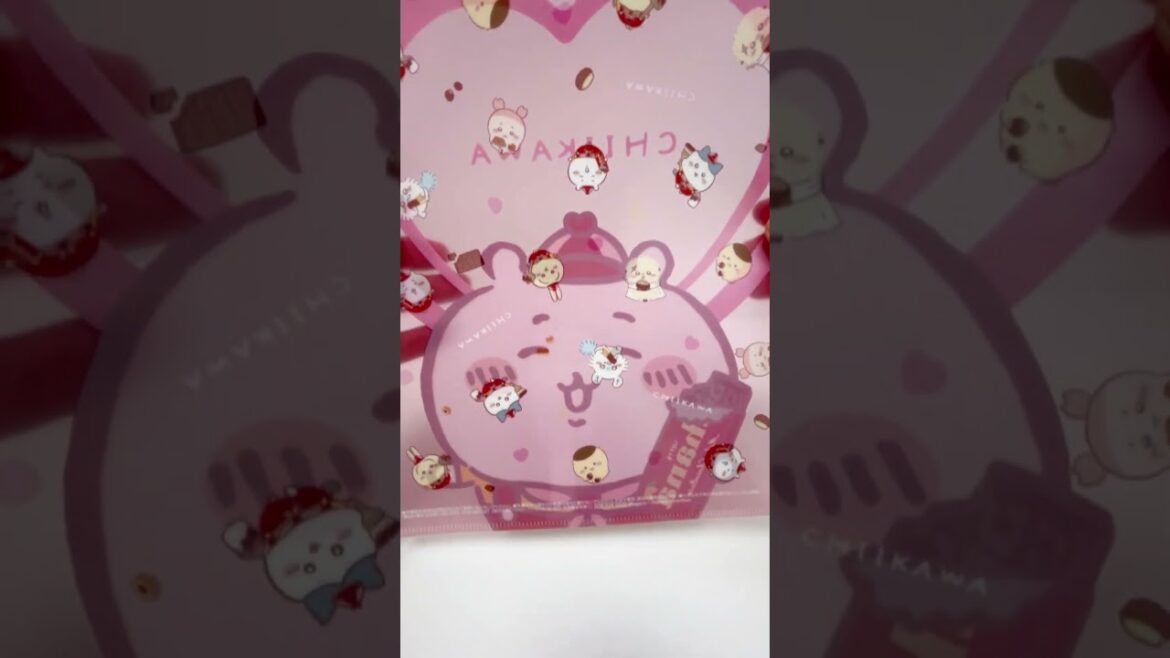 Buy 3 Treats Get 1 Chiikawa File Folder Lawson Limited Time Campaign #shorts