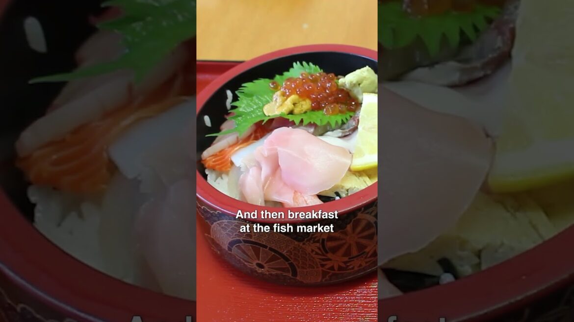 Kagoshima Fish Market Tour - Shorts #japan #travel #fishmarket #tour