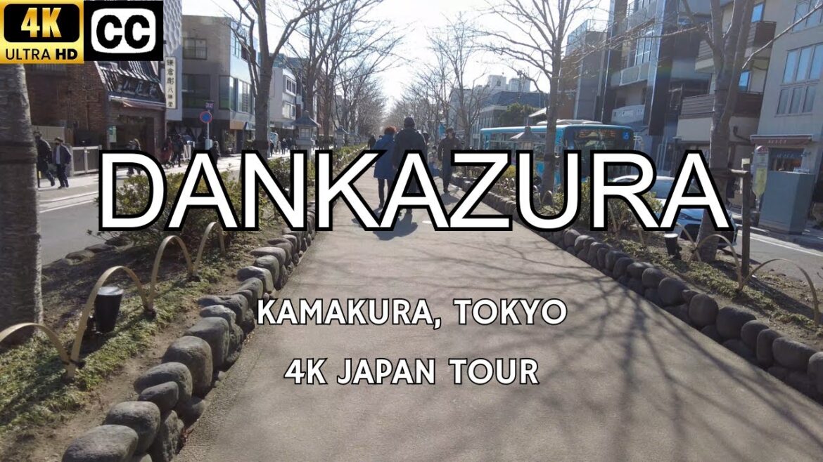 [4K] Japan Walk Tour | Dankazura | Kamakura | Tokyo
