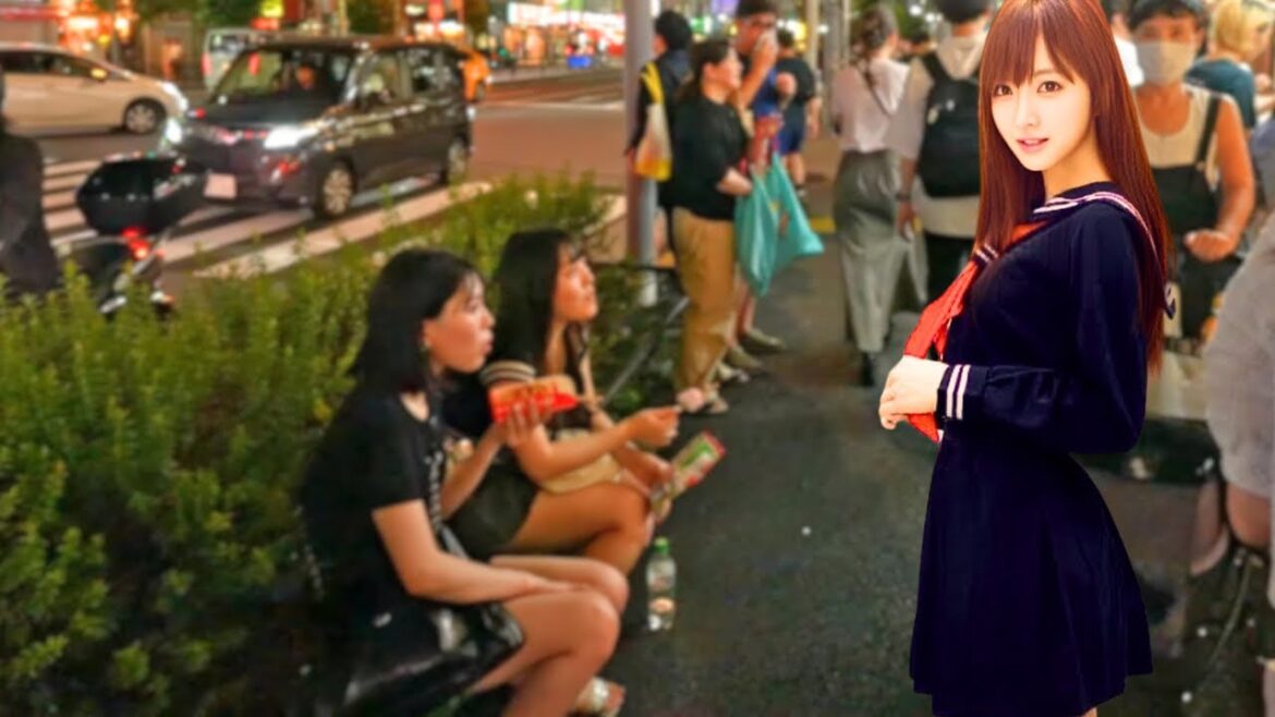 This Tokyo's Narrow alley's Get super popular at dinner time