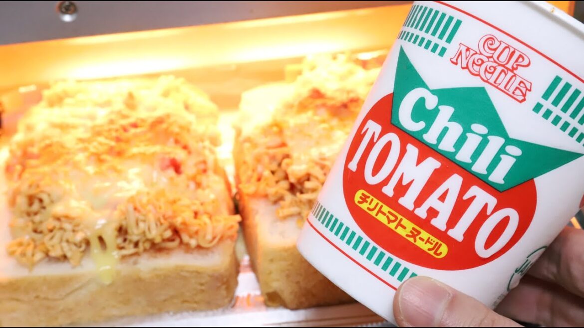 Cup Noodles Pizza Toast Easy Cooking Ramen Pizza Cup Noodles Pizza Toast Easy Cooking Ramen Pizza