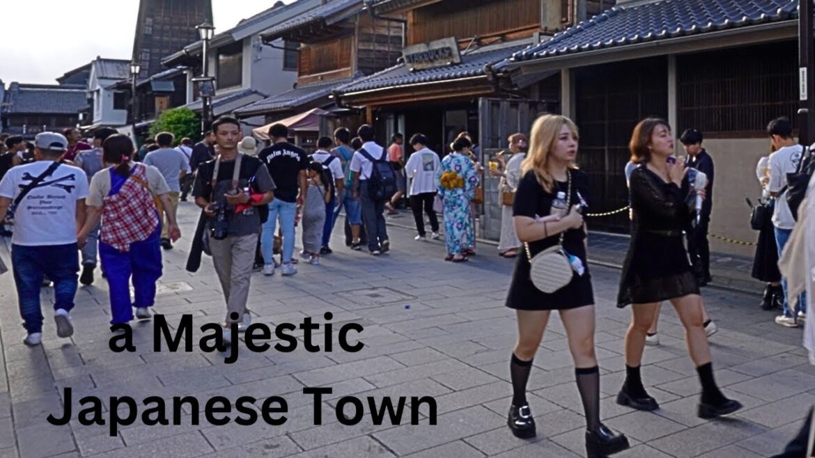 a Super Majestic Japanese Town just 30 Min from Tokyo