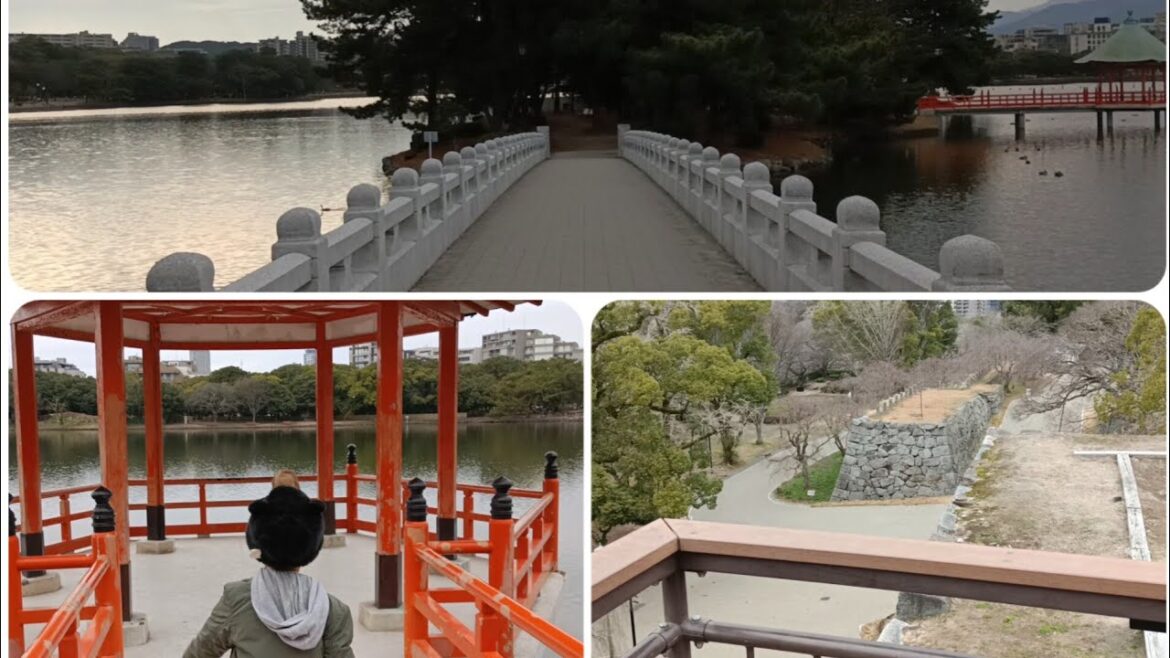 Ohori Park, Fukuoka Castle Ruins and Tenjin - Fukuoka Tour - Feb 2024 - Day 1