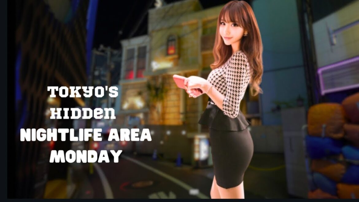 Crazy Tokyo's Hidden adult alleys on Monday midnight