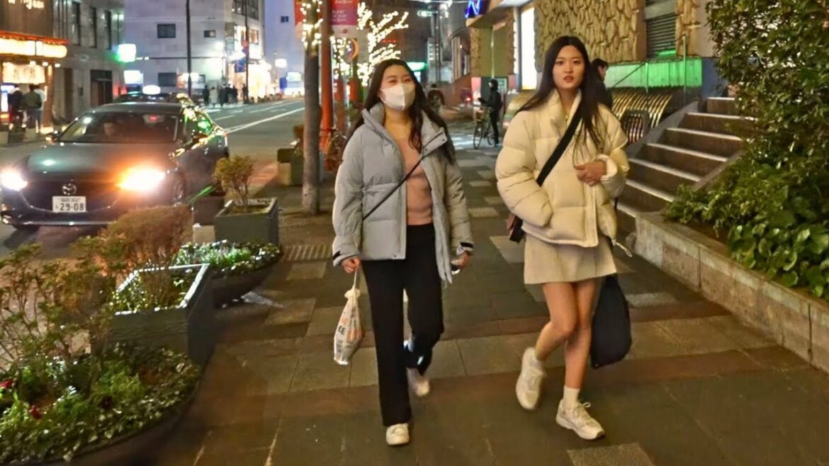 A midnight adventure in a Japanese   entertainment epicenter