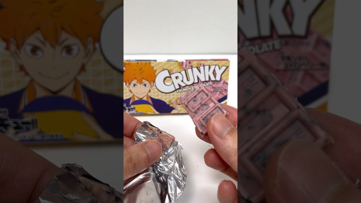 Haikyuu!! Strawberry Chocolate Crunky #shorts