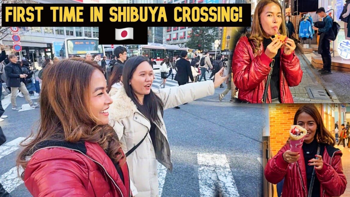 First Time In Shibuya Crossing And Street FoodTrip In Tokyo