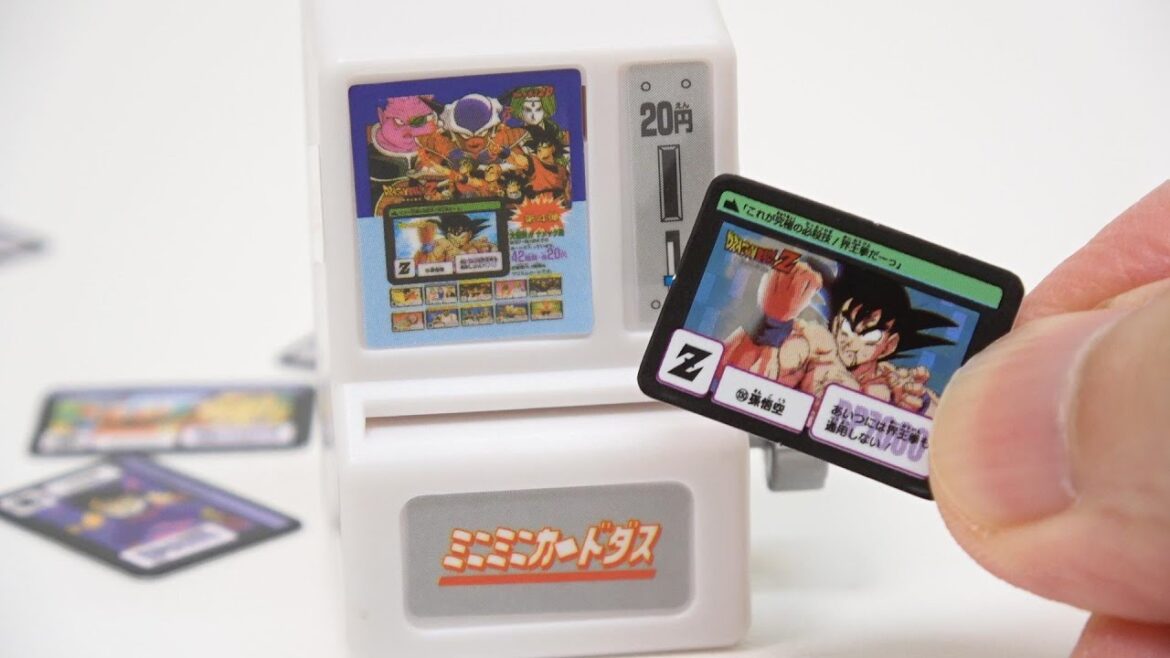 Mini Mini Carddass Dragon Ball Carddass Gacha Japan Souvenir
