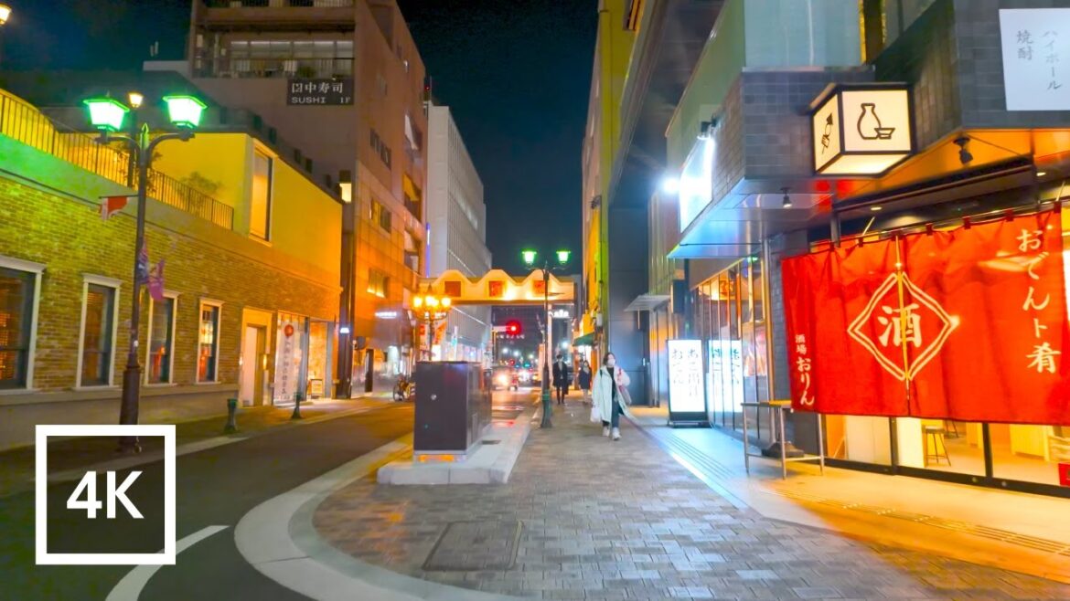 Japan 4K Walking Tour - Nagoya Japan street tour [4K/60fps]