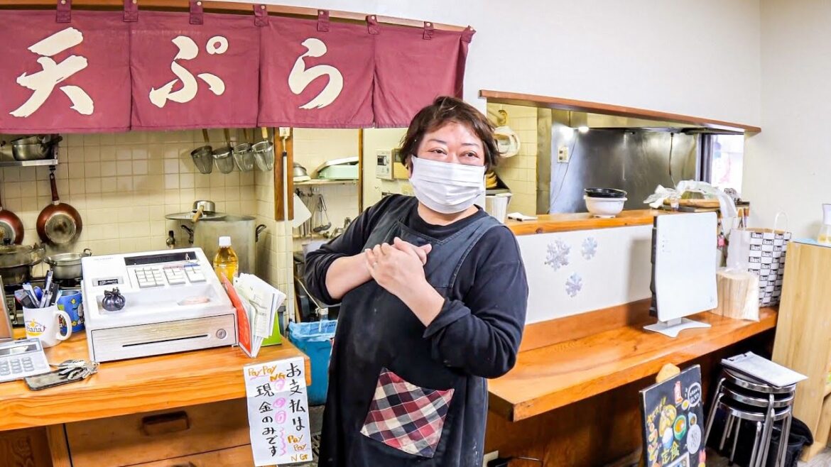 素朴な大衆食堂をたった1人で回し切るスーパー女将さんの1日がスゴすぎた丨INCREDIBLE JAPANESE TEMPURA 素朴な大衆食堂をたった1人で回し切るスーパー女将さんの1日がスゴすぎた丨INCREDIBLE JAPANESE TEMPURA