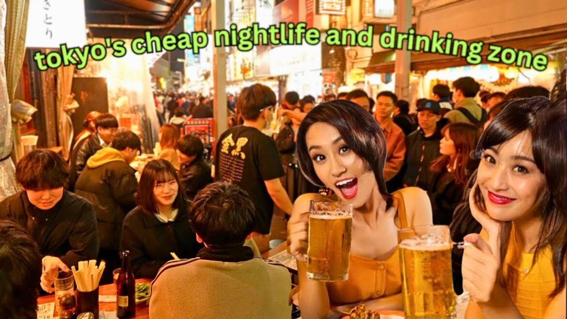 OVERWHELMING Tokyo's Cheap Nightlife Zone on Saturday Night