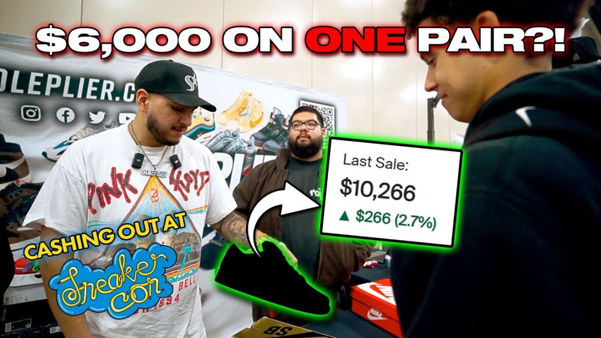 CASHING OUT AT SNEAKERCON SAN ANTONIO (2024) IN 1 HOUR - WE MADE OUR BIGGEST PURCHASE YET!!
