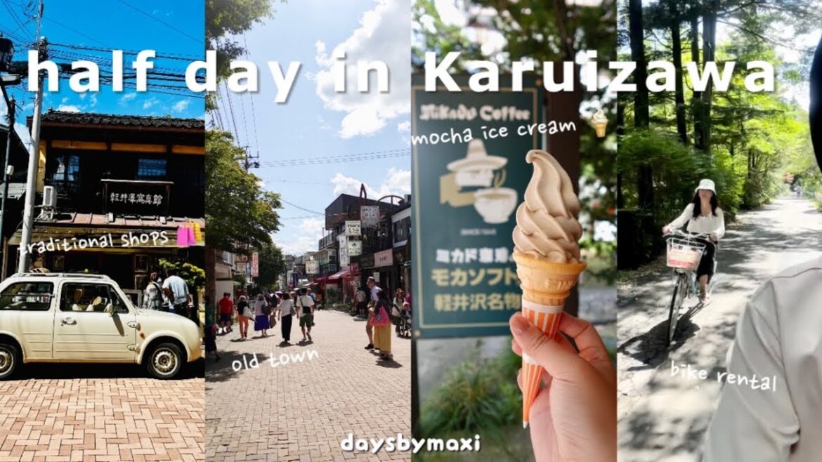 Japan Vlog | Relaxing Karuizawa Trip, Old Shopping Town, Trendy Harunire Terrace, Lots of Nature 🍃