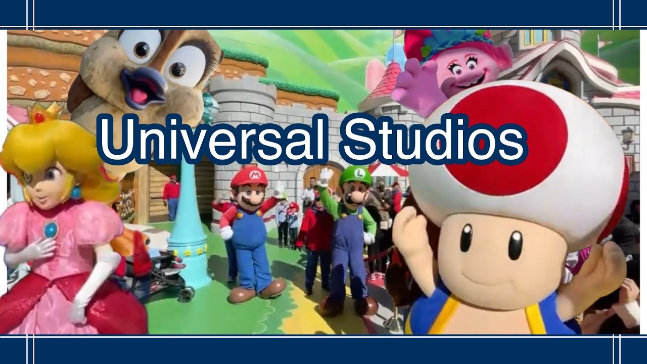Universal Studios February 2025 Live Stream Highlights including Toad