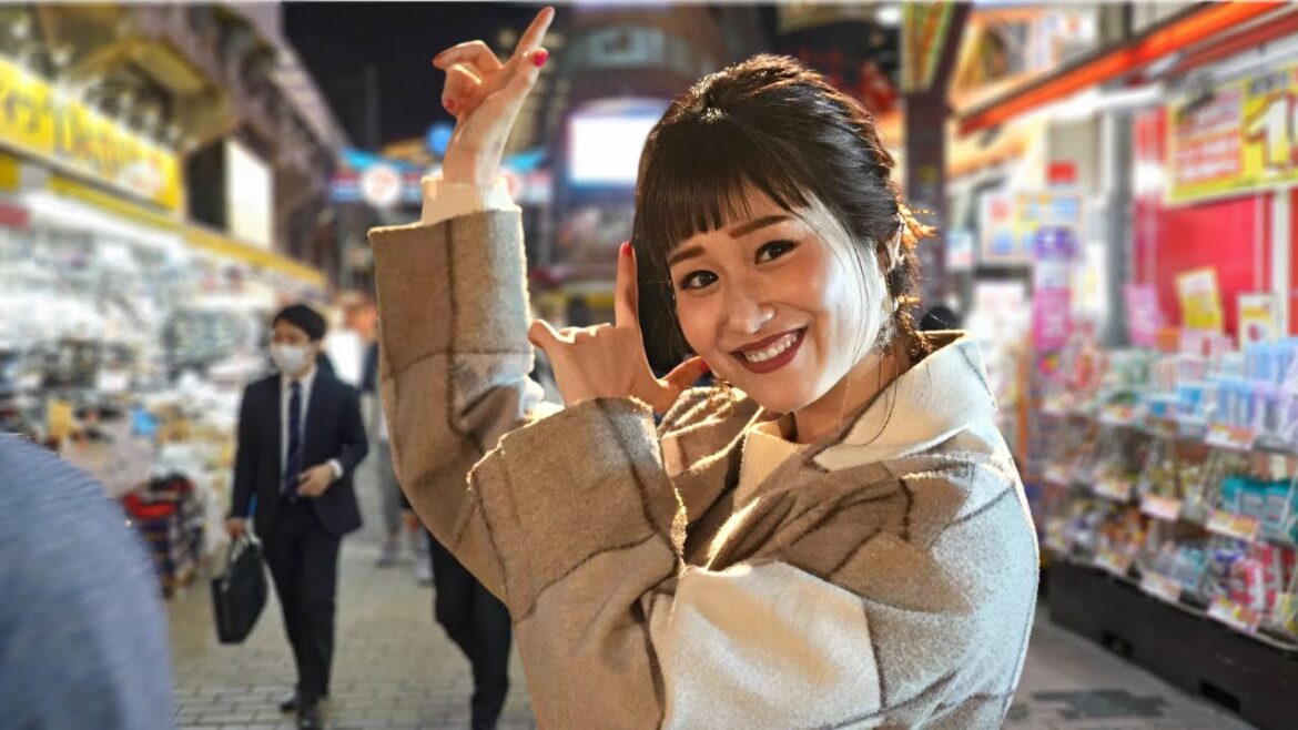 She Turns the Tokyo's dark Night to Uplifting one