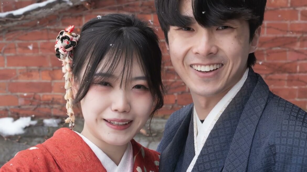 Kimono experience photo memories of a wonderful trip in Hakodate Hokkaido