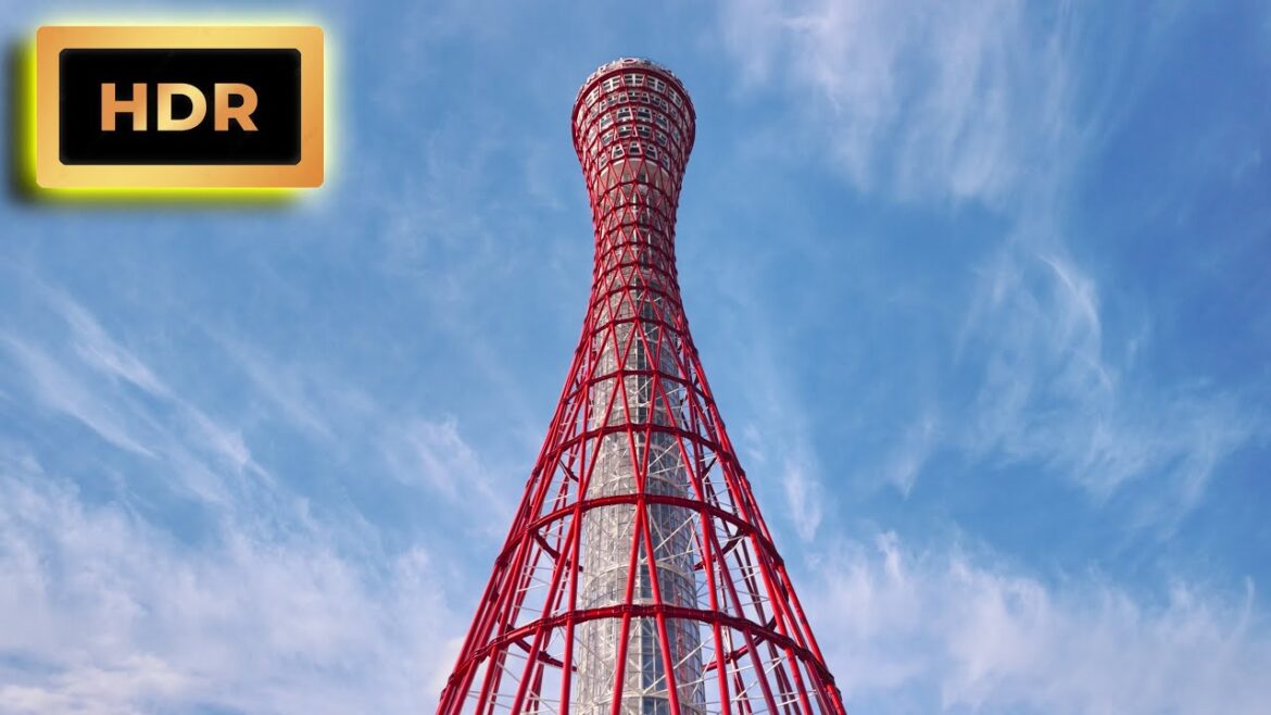【4K HDR】Japan travel:walk kobe Port Tower and Mosaic 2024 【4K HDR】Japan travel:walk kobe Port Tower and Mosaic 2024