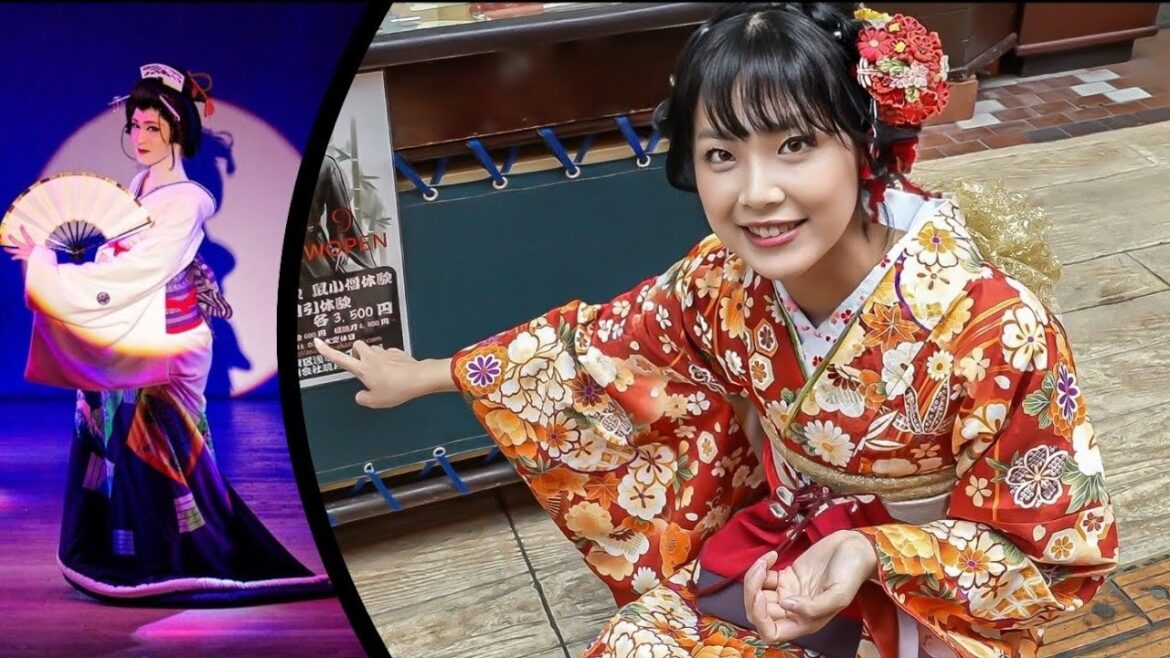 She takes us to a very fun place in Tokyo She takes us to a very fun place in Tokyo