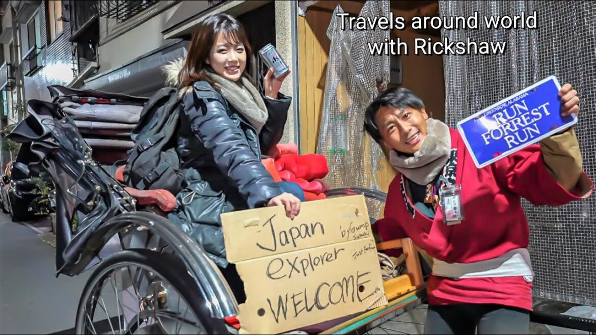 Japan’s Forrest Gump Carries Us Around / Tokyo Rickshaw Japan's Forrest Gump Carries Us Around / Tokyo Rickshaw