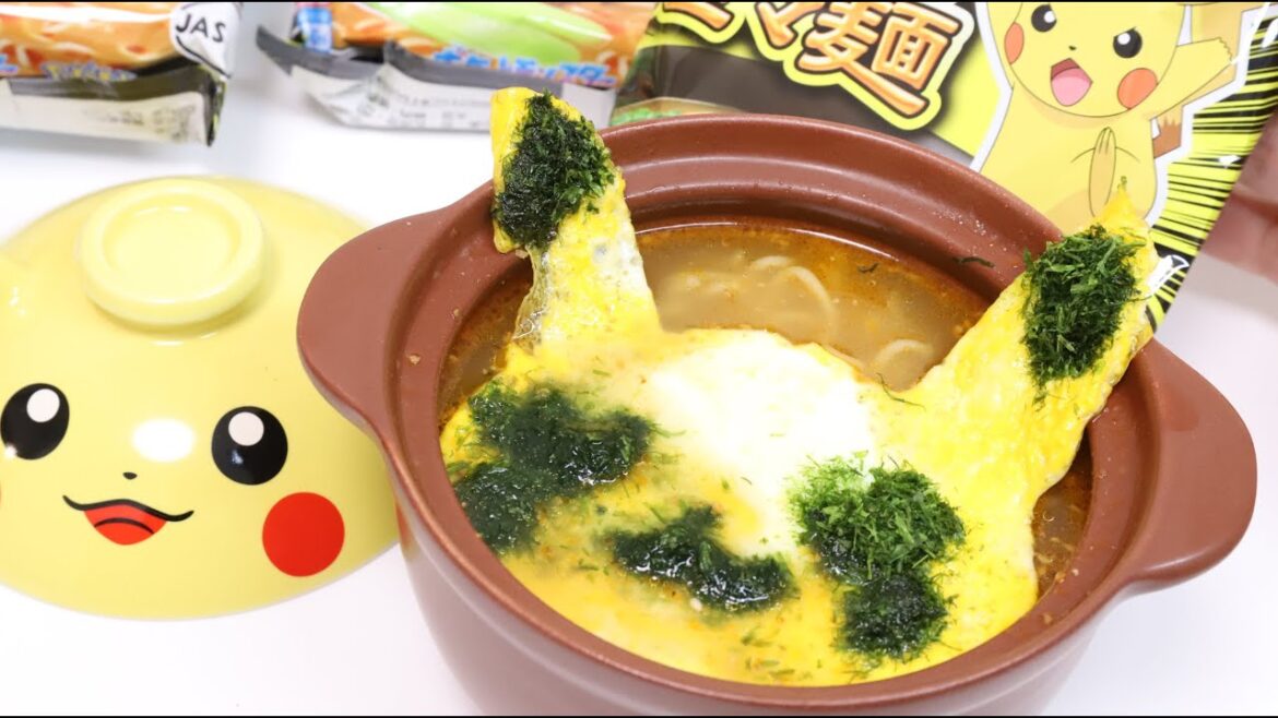 Weird Pokemon Ramen Pikachu Dandan Noodles