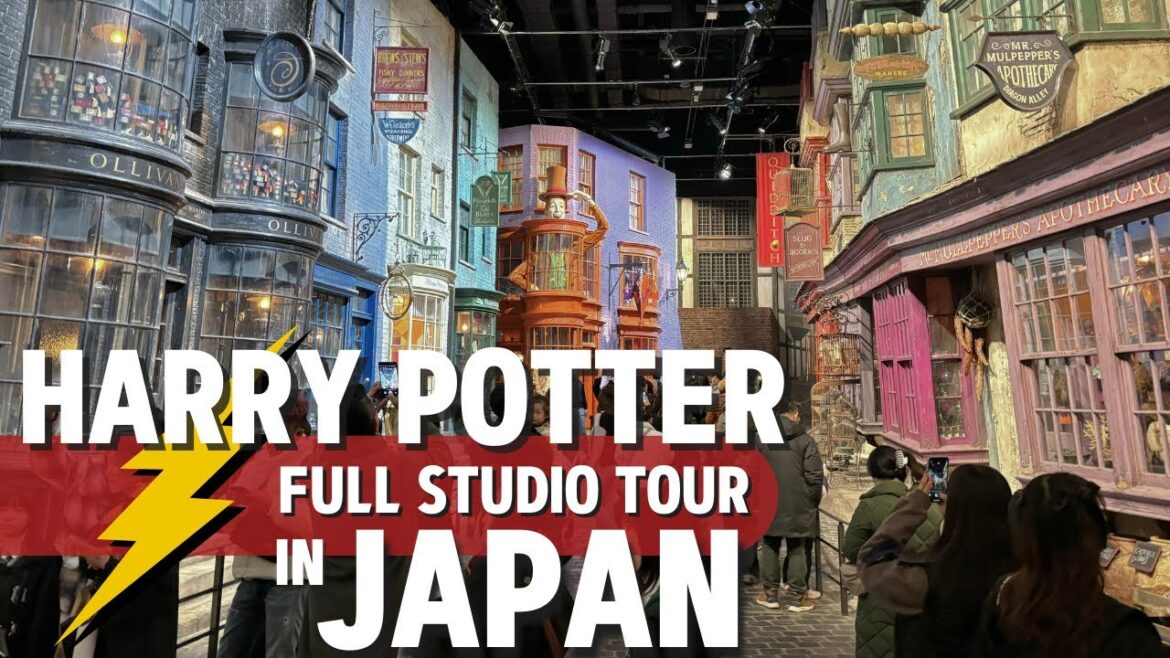 The world of magic has come to Japan⚡️Harry Potter Studio Tour in Tokyo [The Making of Harry Potter]