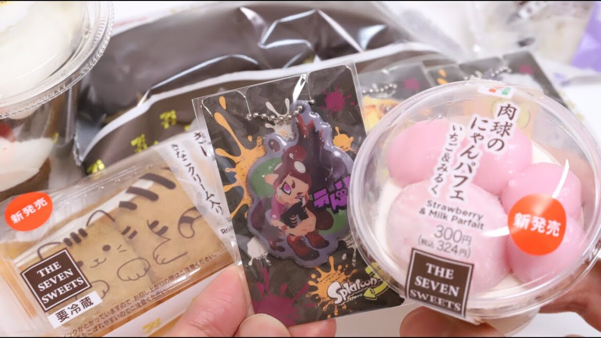 7 Eleven Collaborate with Splatoon3 Convenience Store Sweets