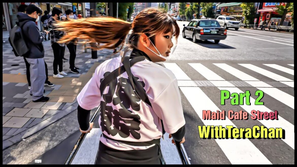 Super Cute Japanese Girl CARRIES ME 5 KM To Akihabara 2