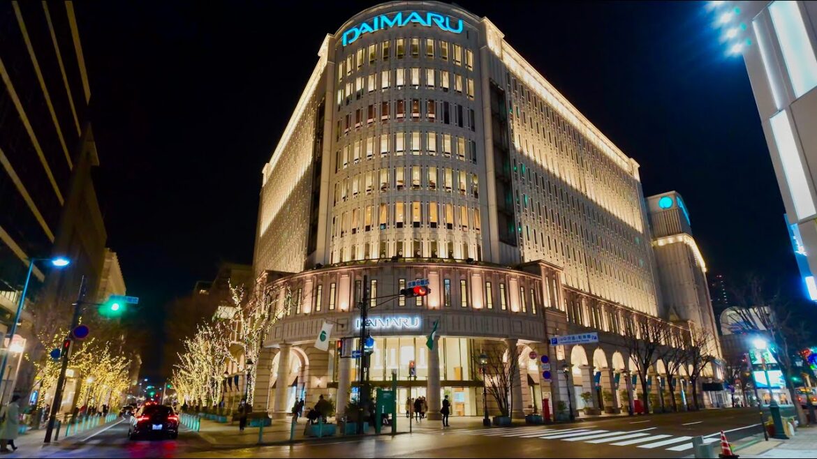 Kobe Night Walking Tour 2024 - City of Kobe Sannomiya｜4K HDR｜#kobe