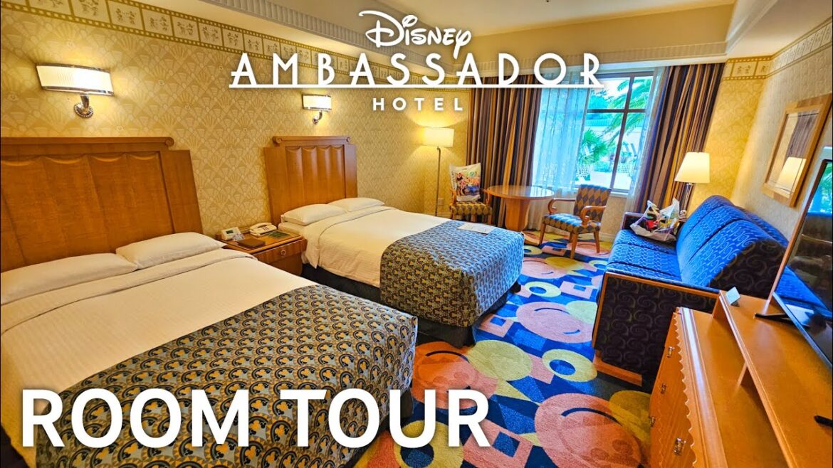 Disney Ambassador Hotel - Room Tour -  Tokyo Disney Resort
