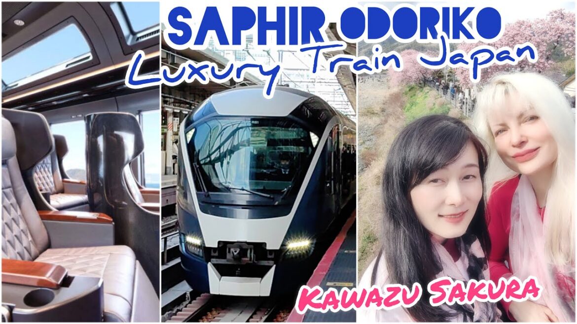 LUXURY TRAIN SAPHIR ODORIKO to KAWAZU CHERRY BLOSSOM CITY from TOKYO STATION by ADEYTO LUXURY TRAIN SAPHIR ODORIKO to KAWAZU CHERRY BLOSSOM CITY from TOKYO STATION by ADEYTO