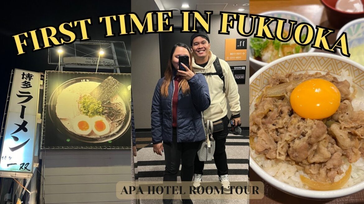 Our first time in Fukuoka! | APA Hotel Hakata Ekimae Room Tour | Wifi rental at Fukuoka Airport Our first time in Fukuoka! | APA Hotel Hakata Ekimae Room Tour | Wifi rental at Fukuoka Airport