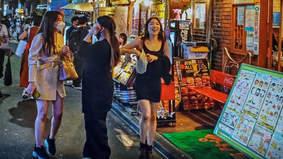 Tokyo’s Nightlife Advanture In Girls Twon Shin okubo 【4K】 Tokyo's Nightlife Advanture In Girls Twon Shin okubo 【4K】